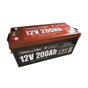 12V Trolltek™ LiFePO4 Lithium Battery 200AH