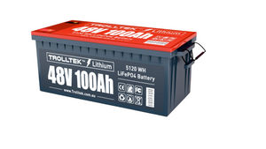 Trolltek™ 48V LiFePO4 Lithium Battery with Bluetooth