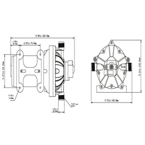 Wash Down Deck Wash Water Pump