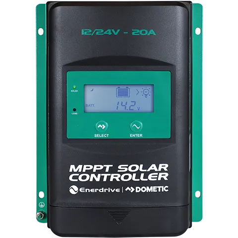 Enerdrive MPPT Solar Controller w/Display - 12/24V