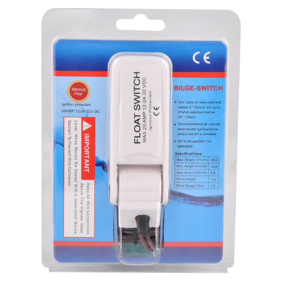 Float Switch for Bilge Pumps
