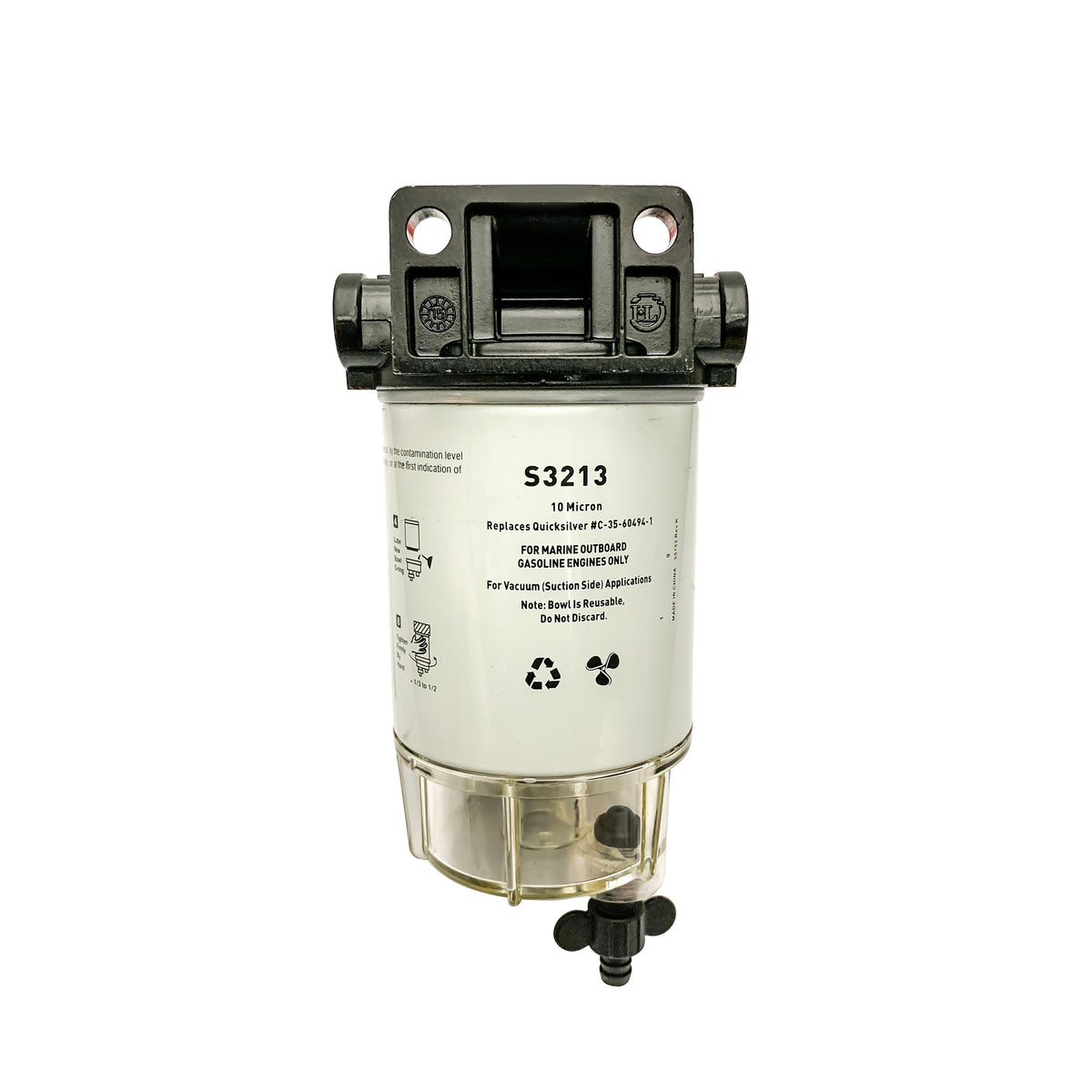 Water Separating Marine Filter 10um (S3213)