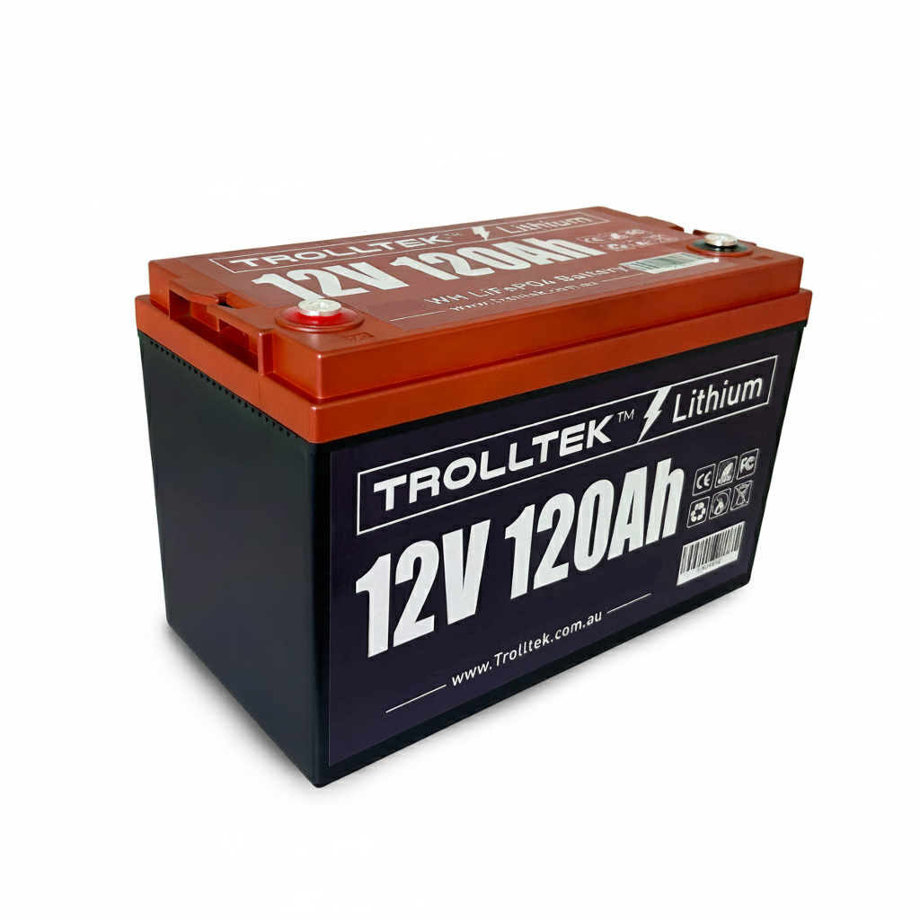 Trolltek™ 12V LiFePO4 Lithium Battery with Bluetooth app