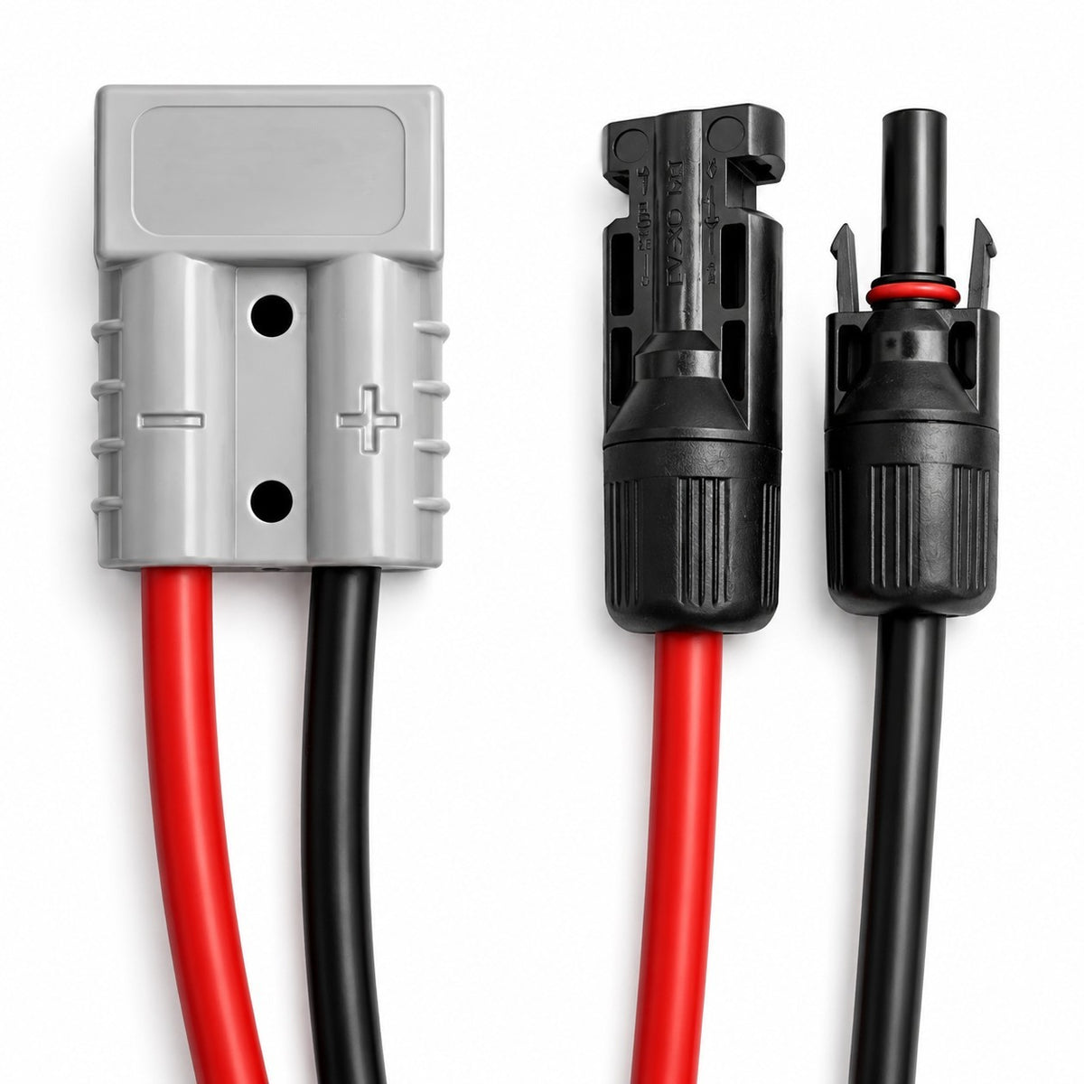 Trolltek™ MC4 to Anderson Plug Solar Panel Connector Cable - 50A
