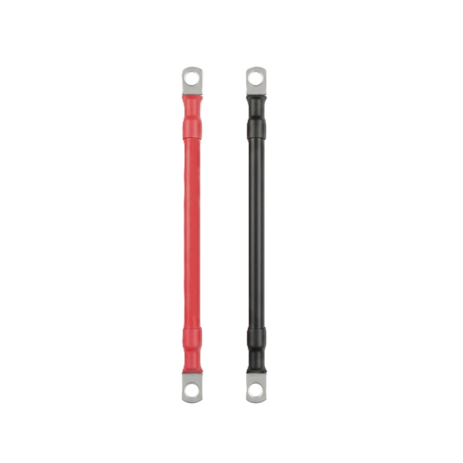 Trolltek™ 1/0 AWG Battery Linking Cable – 300mm, M8 Terminals