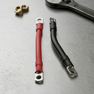 Trolltek™ 1/0 AWG Battery Linking Cable – 300mm, M8 Terminals