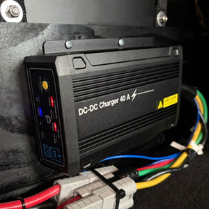 Trolltek™ 40A DC-DC Battery Charger with MPPT Solar Input