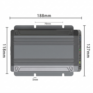 Trolltek™ 40A DC-DC Battery Charger with MPPT Solar Input